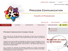 Tablet Screenshot of processcommunication.fr